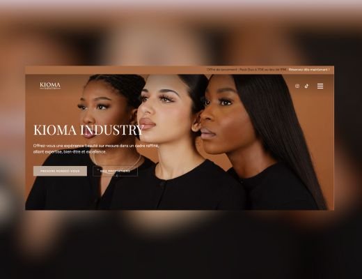 Cout d'un site de réservation salon de beauté - RM Webstudios