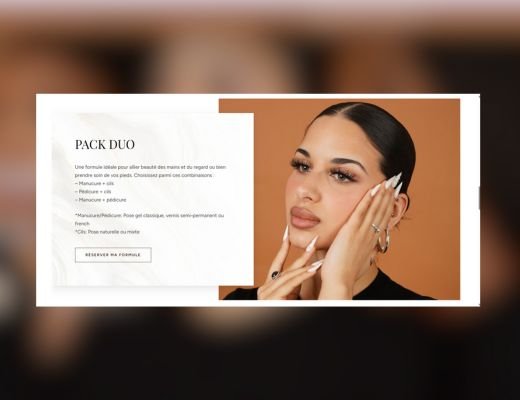 Cout d'un site de réservation salon de beauté - Agence Webdesign Paris RM Webstudioss
