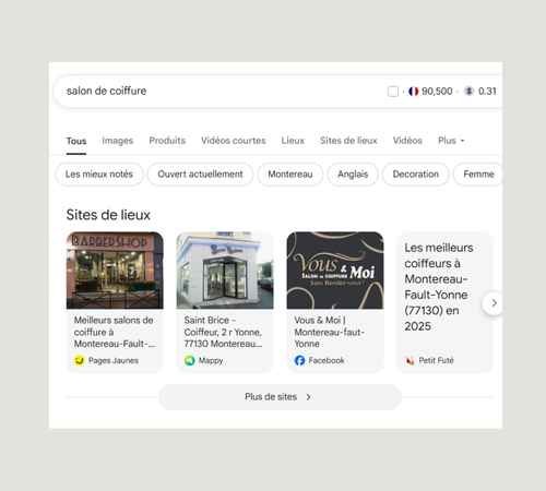 référencement local google
